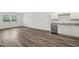 Modern kitchen with stainless steel appliances and granite countertops at 2056 Glen Crossing Dr, Durham, NC 27704