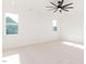 Bright bedroom with ceiling fan and carpet at 289 Gaines Trl, Pittsboro, NC 27312