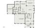 Main floor features open floor plan, kitchen, and two-car garage at 289 Gaines Trl, Pittsboro, NC 27312