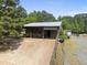 Exterior view of the horse barn and lot at 265 Verde Rd, Apex, NC 27523