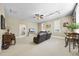 Bright recreation room with comfortable seating and a large TV at 265 Verde Rd, Apex, NC 27523