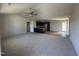 Open floor plan with vaulted ceiling, and views of the kitchen at 39 Shiloh Dr, Lillington, NC 27546