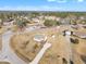 Aerial view of house and neighborhood at 3901 La Varra Dr, Clayton, NC 27520