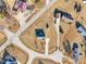 Aerial view of house and neighborhood at 3901 La Varra Dr, Clayton, NC 27520