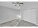 Spacious bedroom with large closet and vaulted ceiling at 3901 La Varra Dr, Clayton, NC 27520