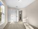 Bedroom with double door closet and carpet at 520 Matheson Pl, Cary, NC 27511