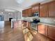 Kitchen with granite countertops and stainless steel appliances at 520 Matheson Pl, Cary, NC 27511