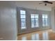 Bright living room with hardwood floors and city views at 618 N Boylan Ave # 1028, Raleigh, NC 27603