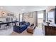Versatile bonus room with built-in workspace and seating area at 661 Morning Glade St, Wake Forest, NC 27587