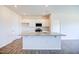 Modern kitchen with white cabinets, granite counters, and stainless steel appliances at 1117 Middlecrest Dr, Rocky Mount, NC 27804
