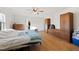 Large bedroom with a queen bed and ample closet space at 1134 Aster Way, Burlington, NC 27215