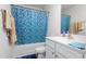 Clean bathroom with shower/tub combo at 326 Armistead Ct, Burlington, NC 27217