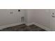Laundry room with tile floor and hookups for washer and dryer at 572 Glenkirk Pl, Garner, NC 27529