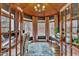 Bright home office with natural light, hardwood floors, and beautiful trim at 1126 Trailwood Dr, Raleigh, NC 27606
