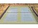 Two tennis courts available for recreation at 1322 Cedar Branch Ct, Wake Forest, NC 27587