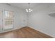 Bright dining area with light wood floors and natural light, perfect for enjoying meals at 2332 Turtle Point Dr, Raleigh, NC 27604