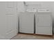 Convenient laundry area with modern appliances, making chores easier and more efficient at 2332 Turtle Point Dr, Raleigh, NC 27604