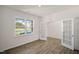 Home office with hardwood floors and a window offering natural light at 264 Hawksmoore Ln, Lillington, NC 27546