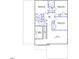 Second floor plan featuring three bedrooms, two bathrooms, and a loft at 268 North Maple Walk Dr # 232, Garner, NC 27529