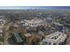 Stunning aerial view showcasing the entire community and surrounding cityscape, highlighting prime location and amenities at 29 Enterprise St # 108, Raleigh, NC 27607