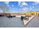 The spacious rooftop deck provides a beautiful view and comfortable outdoor seating for entertaining and enjoying the scenery at 29 Enterprise St # 108, Raleigh, NC 27607