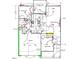 First floor layout showing kitchen, Gathering room, home office, and guest suite at 304 Murray Grey Ln, Wake Forest, NC 27587