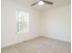 Spacious bedroom with plush carpeting and a window at 3050 Bennett Siler City Rd, Bennett, NC 27208