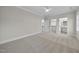 Spacious bedroom with multiple doorways for closet, bathroom and hallway at 3317 Hampton Rd, Raleigh, NC 27607