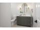 Elegant bathroom with marble countertops, modern fixtures, and a stylish vanity at 4005 Brevard Pl, Raleigh, NC 27609
