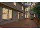 Spacious deck with access to the backyard at 1300 Caistor Ln, Raleigh, NC 27614