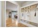 View of the dining room from mudroom entry at 1300 Caistor Ln, Raleigh, NC 27614