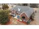 Brick house with gazebo and large patio area at 255 Dupree Rd, Willow Springs, NC 27592