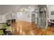 Home elevator and fireplace in the hallway at 255 Dupree Rd, Willow Springs, NC 27592