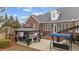 Outdoor patio with gazebo, seating, and swing at 255 Dupree Rd, Willow Springs, NC 27592