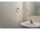 Small bathroom with a sink and mirror at 3124 Gross Ave, Wake Forest, NC 27587