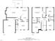 Detailed two-story floor plan with dimensions for each room at 3124 Gross Ave, Wake Forest, NC 27587