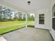 View from covered patio at 38 Hewitt Woods Dr, Clayton, NC 27527