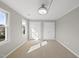 Bright bedroom with double closets and neutral walls at 4224 Sancroft Dr, Apex, NC 27539