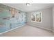 Charming bedroom featuring an enchanting hot air balloon mural at 4224 Sancroft Dr, Apex, NC 27539