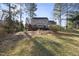 Two-story house with deck and backyard at 4224 Sancroft Dr, Apex, NC 27539