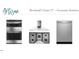 Stainless steel appliances, including double oven, gas cooktop, microwave, and dishwasher at 4420 Darius Lane # 37, Fuquay Varina, NC 27526