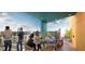 Relaxing rooftop patio with city views, perfect for entertaining at 507 Yancey St # 403, Durham, NC 27701