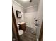 Cozy bathroom features a shower and tub combination with a modern vanity at 614 Tucker St, Burlington, NC 27215