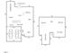 Detailed floor plan outlining the spacious layout of a home, including dimensions for each room at 716 Spirit Hill Dr, Hillsborough, NC 27278