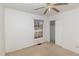 Spacious bedroom with neutral walls, carpet flooring, and a window view at 101 Monterey Ln, Durham, NC 27713