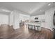 Open concept kitchen with island and seating at 105 Kcf Dr, Elon, NC 27244