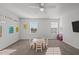 Playroom with a small table and chairs, and educational posters at 105 Kcf Dr, Elon, NC 27244