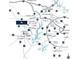 Area map showcasing Ryan's Crossing proximity to Durham, Chapel Hill, Raleigh, Jordan Lake, and other local amenities at 109 Evander Way, Pittsboro, NC 27312