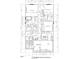 Basement level floor plan featuring a living room, kitchen, bedrooms, and bathrooms with precise dimensions at 1300 Broad St # A, Durham, NC 27705