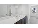 Bathroom with vanity, single sink and mirror at 2000 Regal Dr # 88, Durham, NC 27703